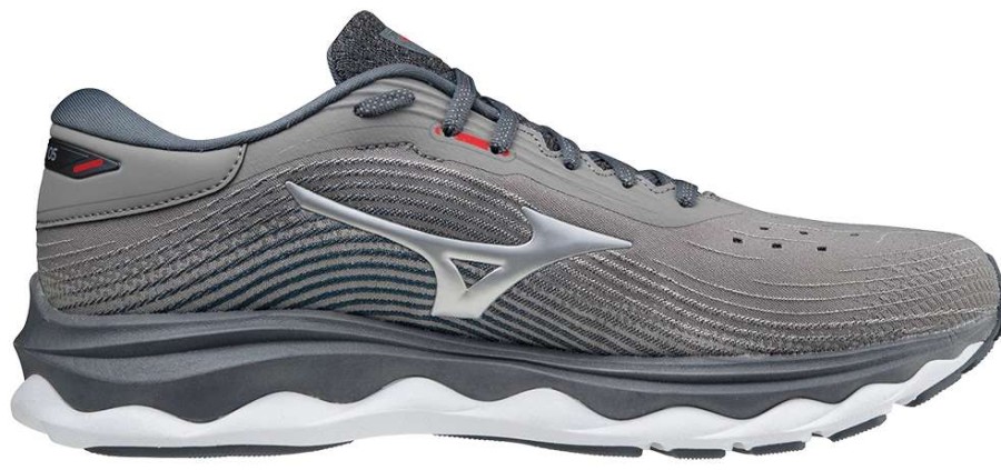 Footwear * | Mizuno Men'S Wave Sky 5 (9M9M Steel Grey)