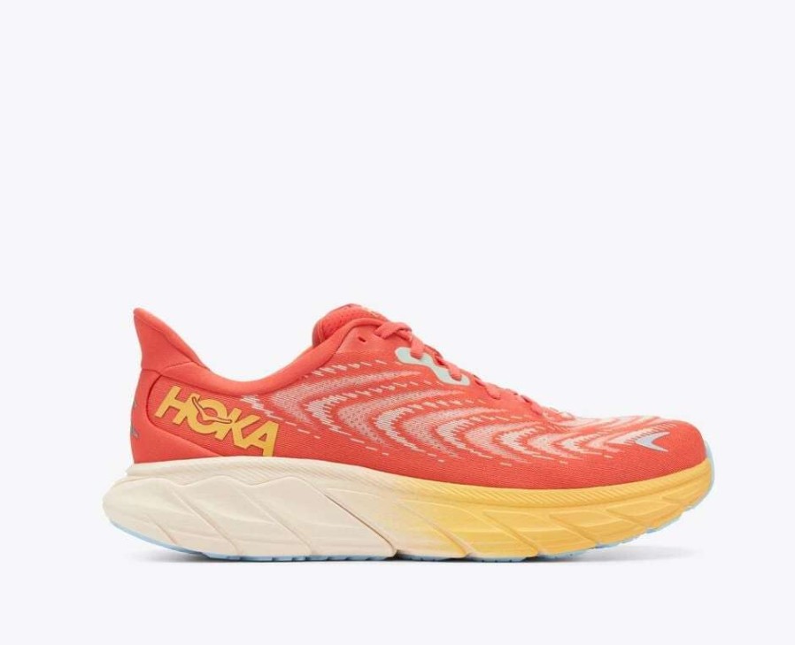 Footwear * | Hoka Men'S Arahi 6 (Fayw Fiesta/Amber Yellow)