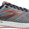 Footwear * | Brooks Men'S Levitate 5 (034 Grey/Peacoat/Flame)