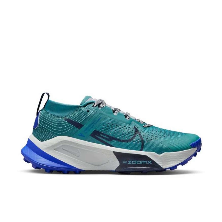 Footwear * | Nike Men'S Zoomx Zegama Trail (301 Mineral Teal/Obsidian/Wolf Grey)