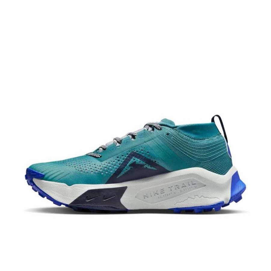 Footwear * | Nike Men'S Zoomx Zegama Trail (301 Mineral Teal/Obsidian/Wolf Grey)