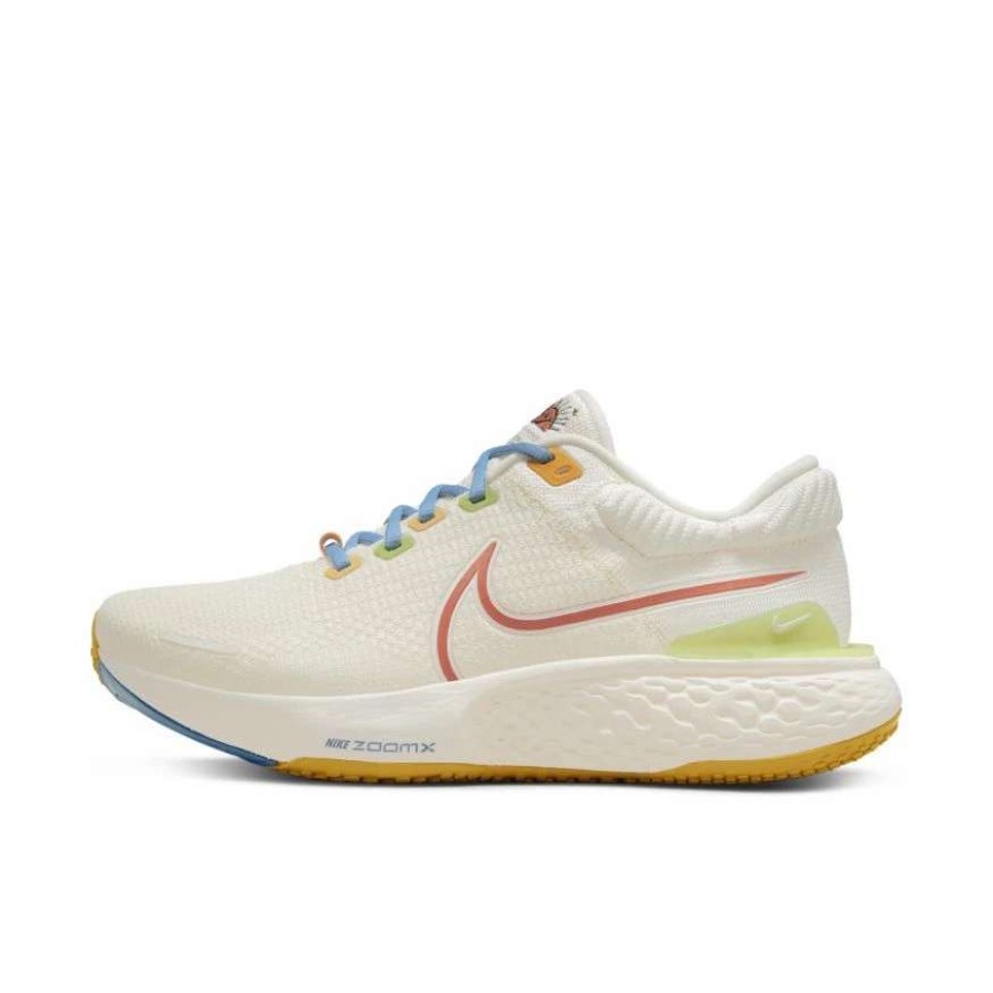 Footwear * | Nike Men'S Zoomx Invincible Run Flyknit 2 (181 Sail/Hot Curry/Sail/Worn Blue)