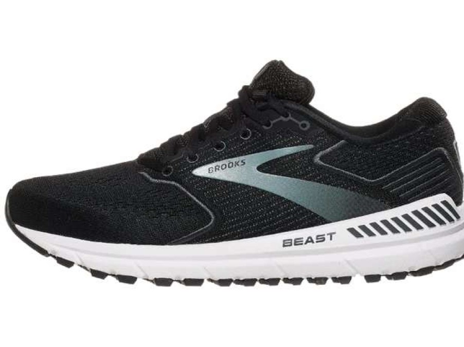 Footwear * | Brooks Men'S Beast '20 2E Wide (051 Black/Ebony/Grey)