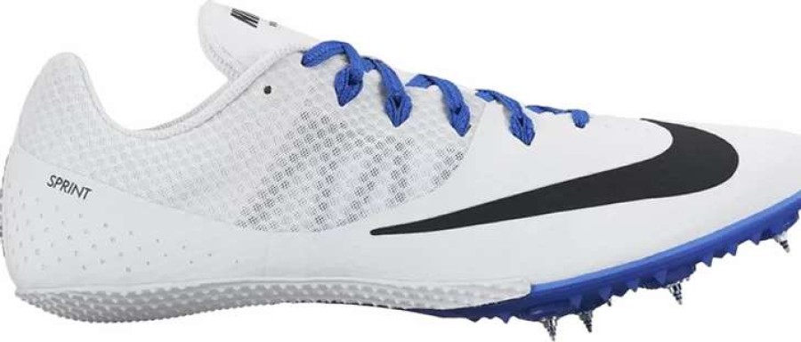 Footwear * | Nike Unisex Zoom Rival S 8 (100 White/Black-Racer Blue)