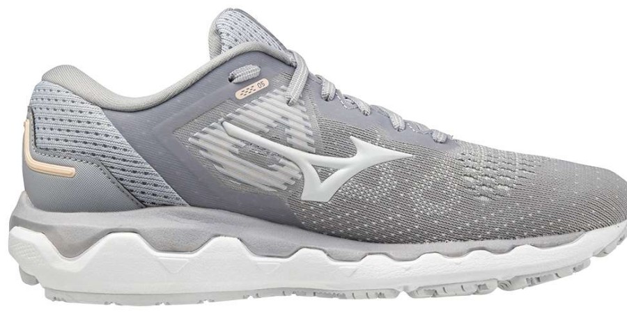 Footwear * | Mizuno Women'S Wave Horizon 5 (7Bbb Silver Filigree/Barely Blue)