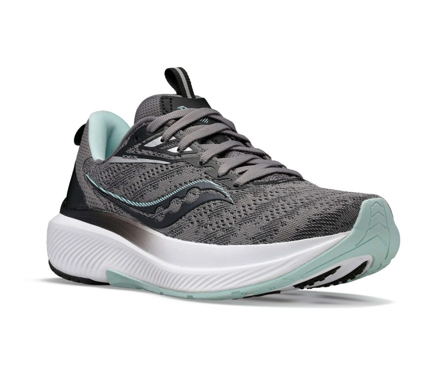 Footwear * | Saucony Women'S Echelon 9 (20 Charcoal/Ice)