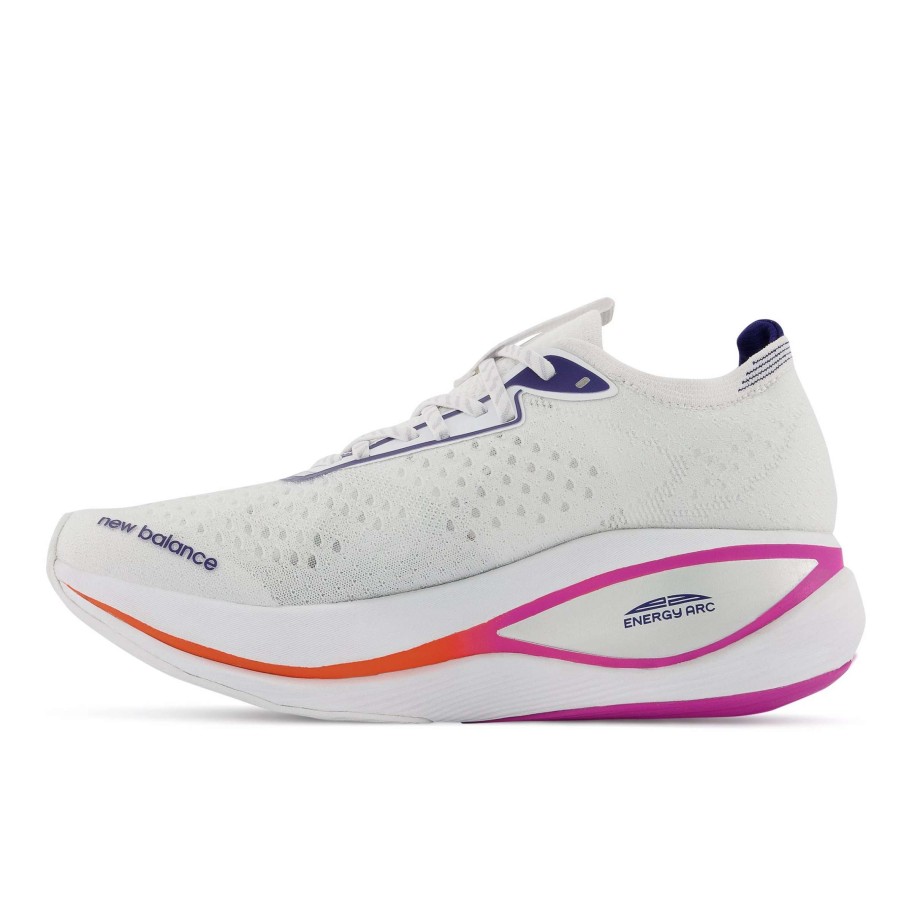 Footwear * | New Balance Men'S Fuelcell Supercomp Trainer (Lw White/Victory Blue/Magenta Pop)