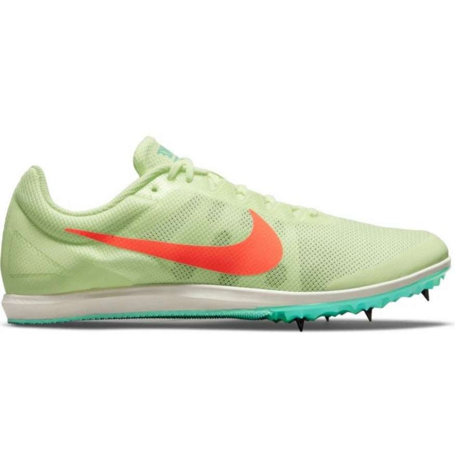 Footwear * | Nike Unisex Zoom Rival D 10 (700 Barely Volt/Hyper Orange/Dynamic Turquoise)