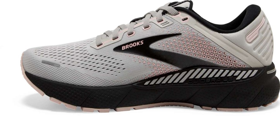 Footwear * | Brooks Women'S Adrenaline Gts 22 Wide (035 Grey/Rose/Black)