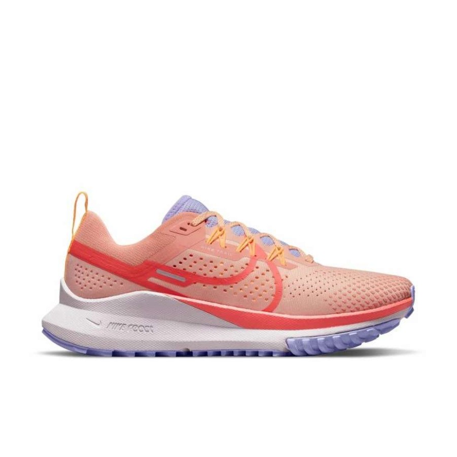 Footwear * | Nike Women'S React Pegasus Trail 4 (800 Arctic Orange/Magic Ember/Light Madder Root)