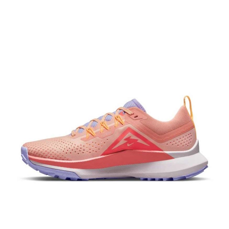 Footwear * | Nike Women'S React Pegasus Trail 4 (800 Arctic Orange/Magic Ember/Light Madder Root)