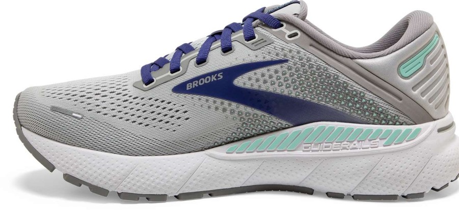 Footwear * | Brooks Women'S Adrenaline Gts 22 (045 Alloy/Blue/Green)