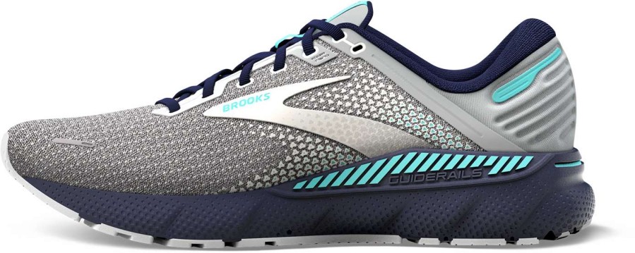 Footwear * | Brooks Women'S Adrenaline Gts 22 (036 Grey/Peacoat/Aruba)