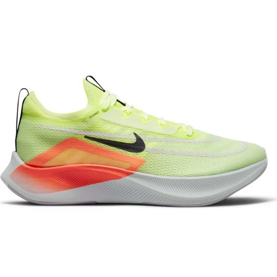 Footwear * | Nike Men'S Zoom Fly 4 (700 Barely Volt/Black/Hyper Orange/Volt)