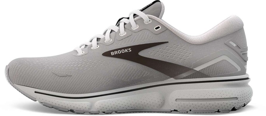 Footwear * | Brooks Men'S Ghost 15 Wide (098 Alloy/Oyster/Black)