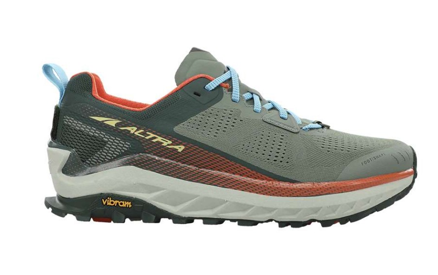 Footwear * | Altra Men'S Olympus 4 (380 Green/Orange)