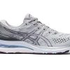 Footwear * | Asics Women'S Gel-Kayano 28 Wide (021 Piedmont Grey/Deep Plum)