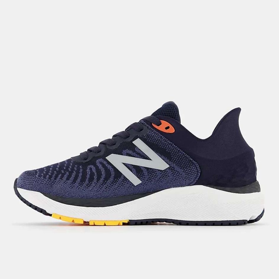 Footwear * | New Balance Kid'S 860 V11 (E Spring Tide/Eclipse/Vibrant Orange)