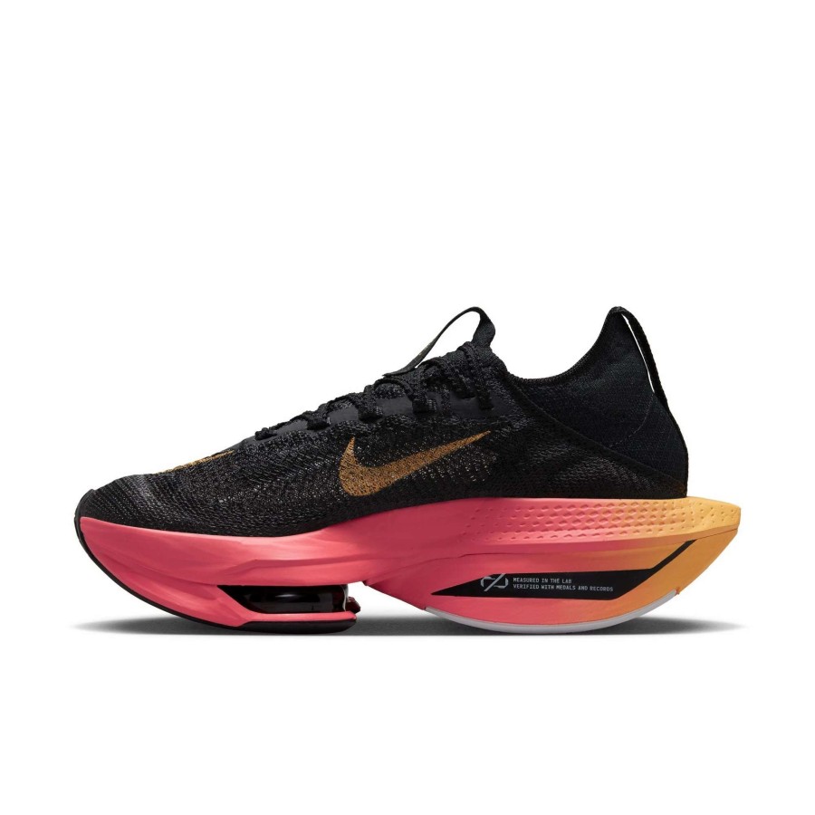 Footwear * | Nike Women'S Air Zoom Alphafly Next% 2 "Fast Pack" (001 Black/Sea Coral/White/Topaz Gold)