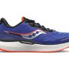 Footwear * | Saucony Men'S Triumph 19 (16 Sapphire/Vizi Red)