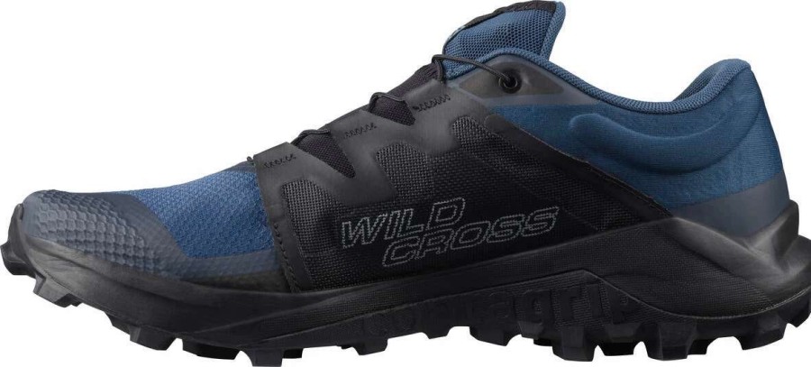 Footwear * | Salomon Men'S Wildcross (Dark Denim/Black/Navy Blazer)