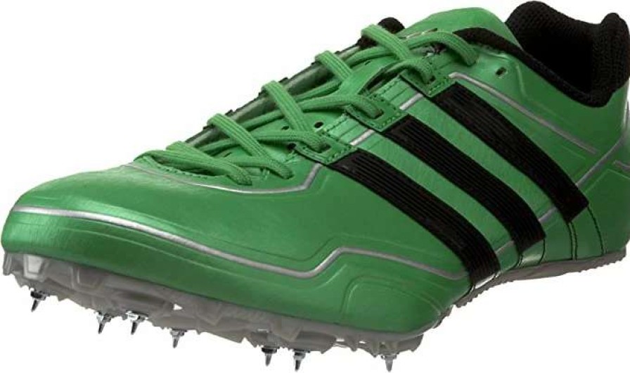 Footwear * | Adidas Men'S Sprint Star 2 (Intense Green/Black/Metallic Silver)