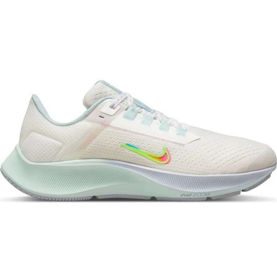 Footwear * | Nike Women'S Zoom Pegasus 38 Premium (111 Summit White/Volt/Black/Aura)