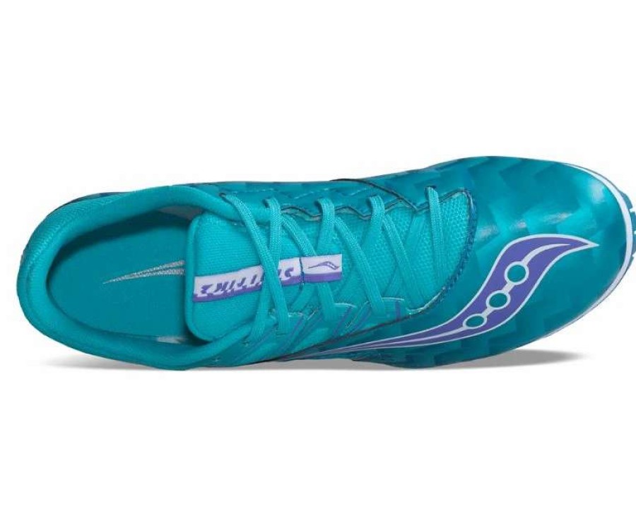 Footwear * | Saucony Women'S Spitfire (2 Teal/Blue)