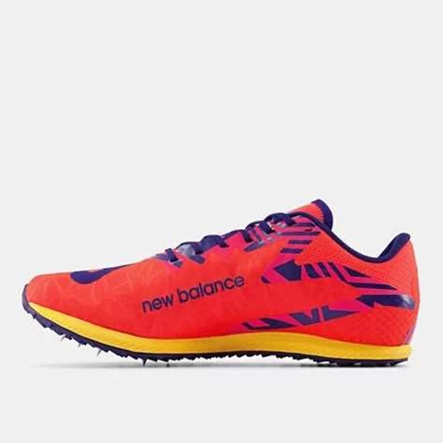 Footwear * | New Balance Unisex Xc 7 V4 (Le Electric Red/Victory Blue)