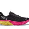 Footwear * | Hoka Women'S Arahi 6 (Bpyr Black/Pink Yarrow)