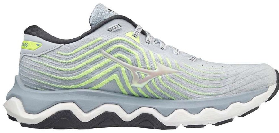 Footwear * | Mizuno Women'S Wave Horizon 6 (He00 Heather/White)