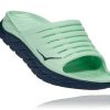 Footwear * | Hoka Men'S Ora Recovery Slide (Gaos Green Ash/Outer Space)