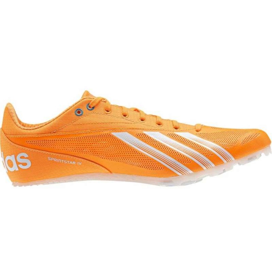 Footwear * | Adidas Men'S Sprintstar 4 (Solar Blue/Running White/Glow Orange)