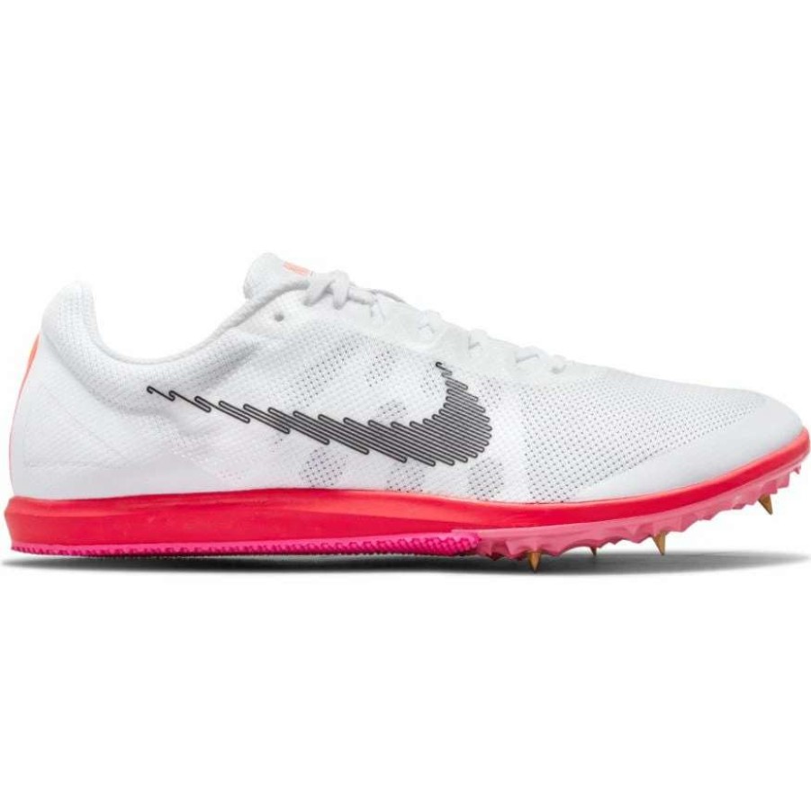 Footwear * | Nike Unisex Zoom Rival D 10 (100 White/Black/Black)