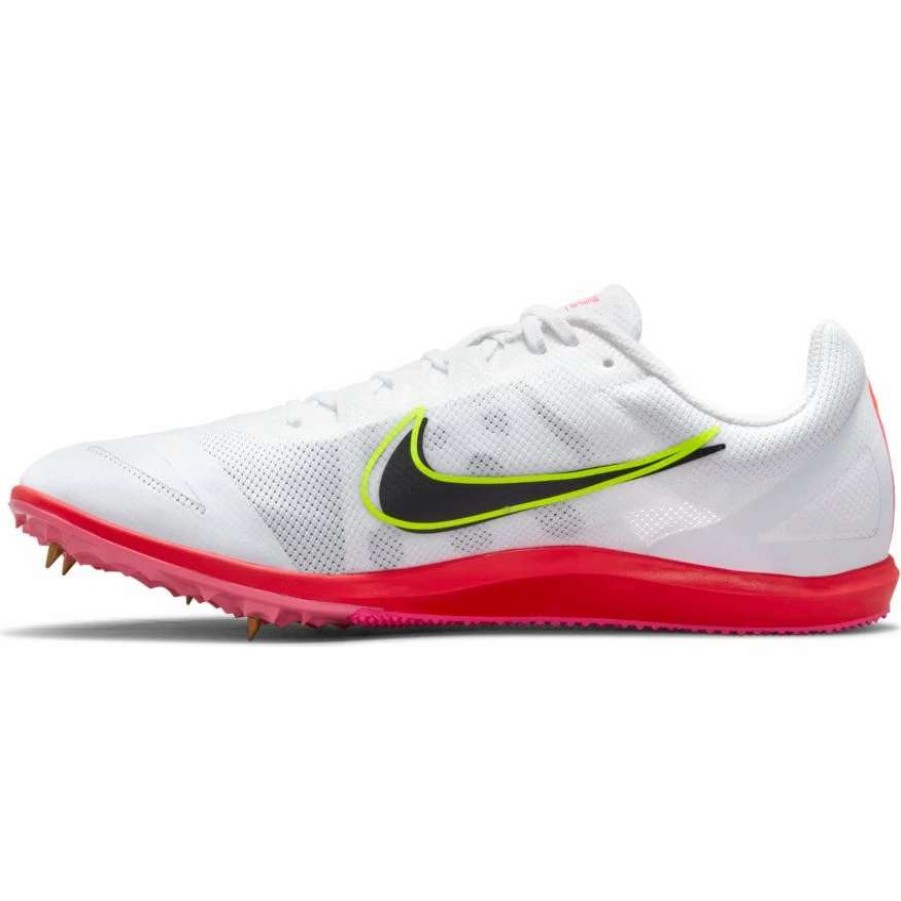 Footwear * | Nike Unisex Zoom Rival D 10 (100 White/Black/Black)