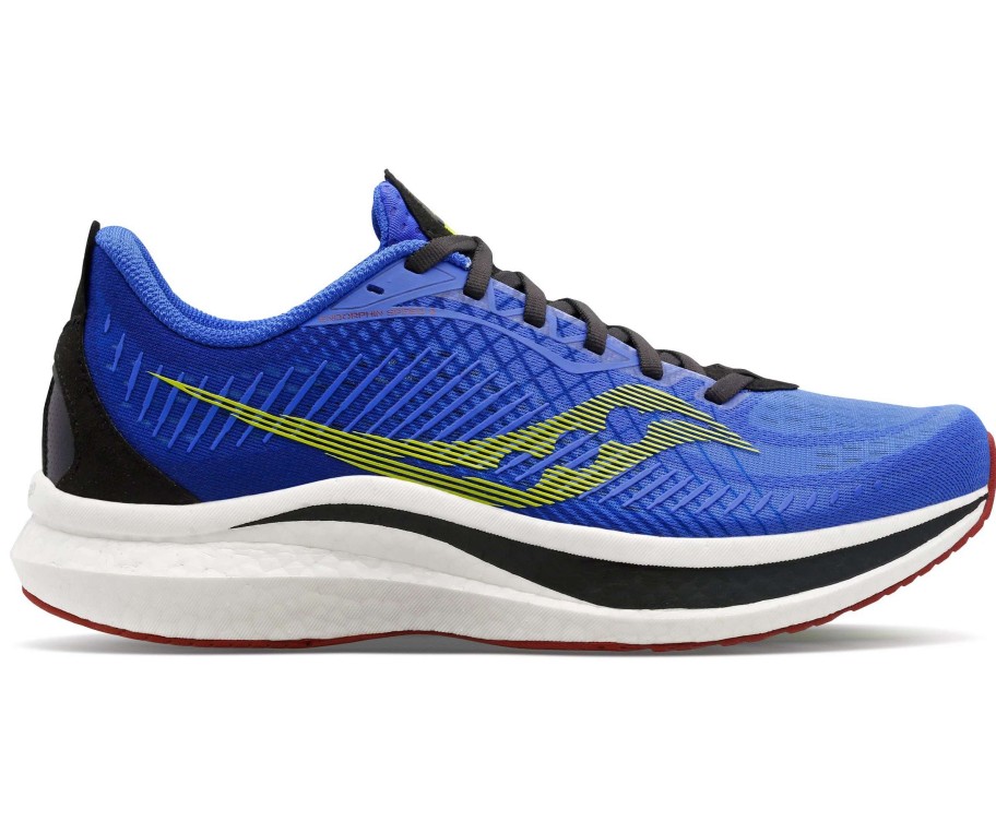 Footwear * | Saucony Men'S Endorphin Speed 2 (25 Blue Raz/Acid)