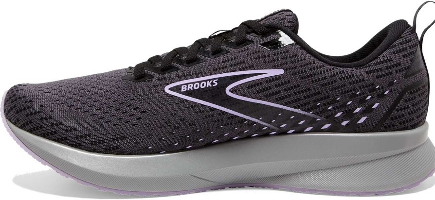 Footwear * | Brooks Women'S Levitate 5 (080 Ebony/Black/Lilac)