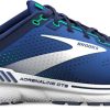 Footwear * | Brooks Men'S Adrenaline Gts 22 (469 Surf The Web/Blue/Irish Green)