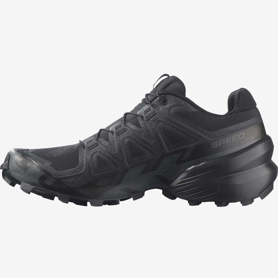 Footwear * | Salomon Men'S Speedcross 6 (Black/Black/Phantom)