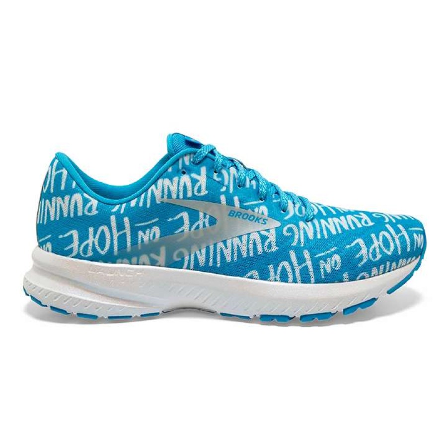 Footwear * | Brooks Women'S Launch 7 "Brave Like Gabe" (406 Blue/White)