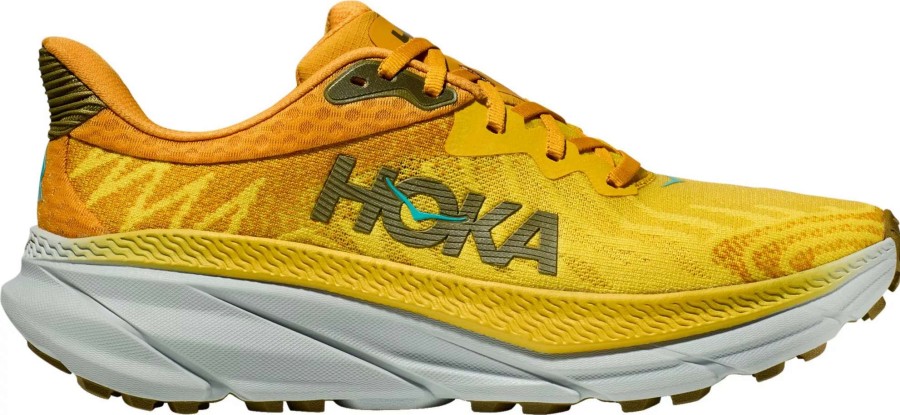 Footwear * | Hoka Men'S Challenger Atr 7 (Pfgy Passion Fruit/Golden Yellow)