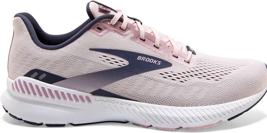 Footwear * | Brooks Women'S Launch Gts 8 (653 Primrose/Ombre/Metallic)