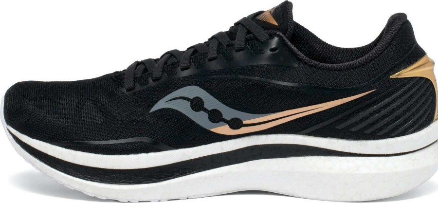 Footwear * | Saucony Men'S Endorphin Speed (40 Black/Gold)