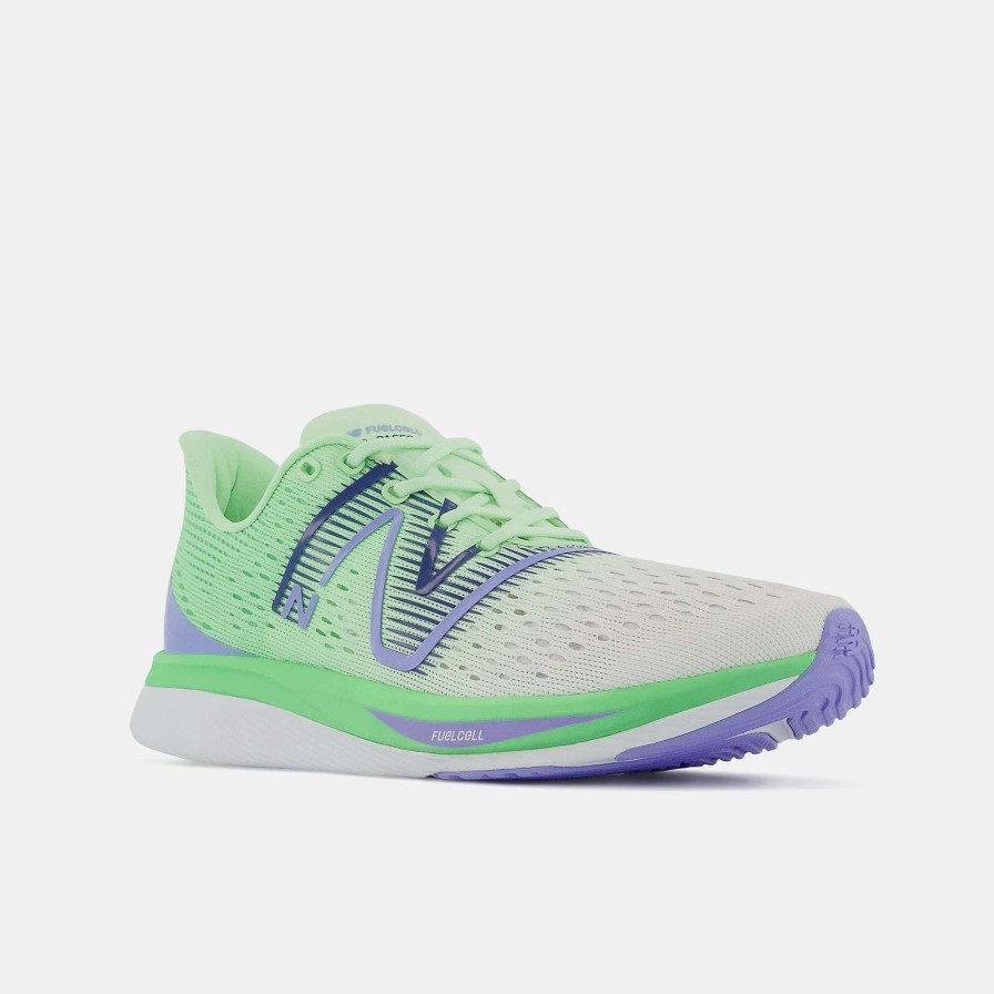 Footwear * | New Balance Women'S Fuelcell Supercomp Pacer (Lw White/Vibrant Spring)