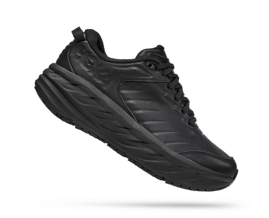 Footwear * | Hoka Men'S Bondi Sr (Bblc Black/Black)