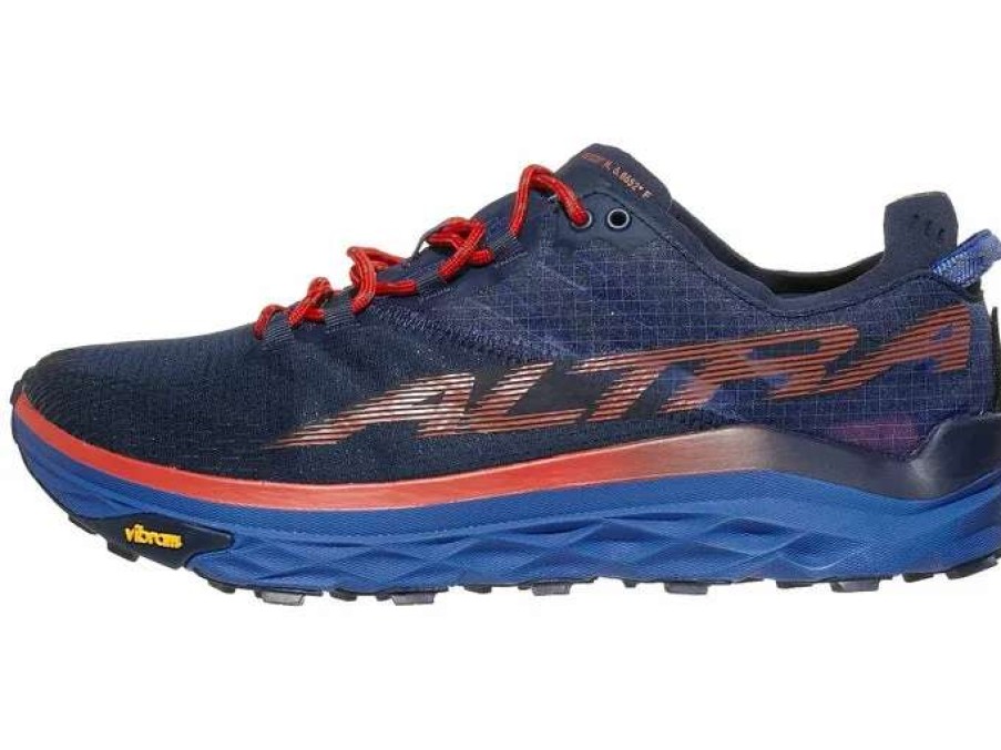 Footwear * | Altra Men'S Mont Blanc (488 Blue/Red)