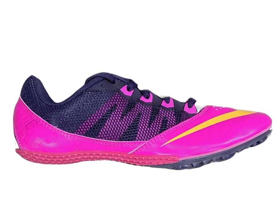 Footwear * | Nike Women'S Zoom Rival S 7 Track Spike (685 Pink Foil/Laser Orange- Purple Dynasty)