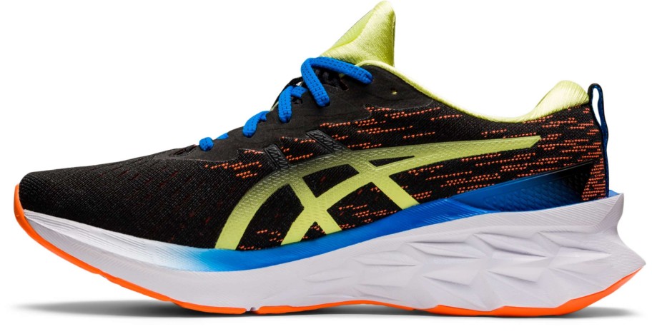 Footwear * | Asics Men'S Novablast 2 (003 Black/Shocking Orange)