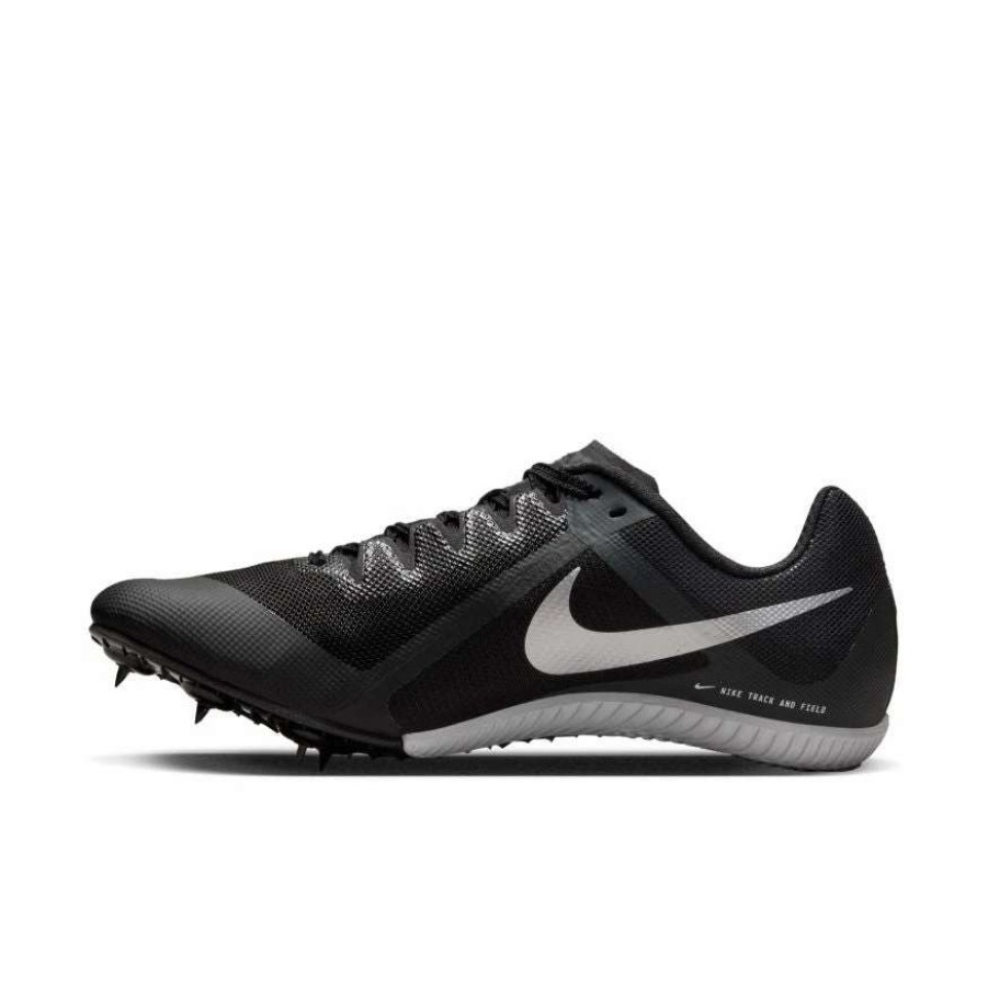 Footwear * | Nike Unisex Zoom Rival Multi (001 Black/Metallic Silver/Light Smoke Grey)