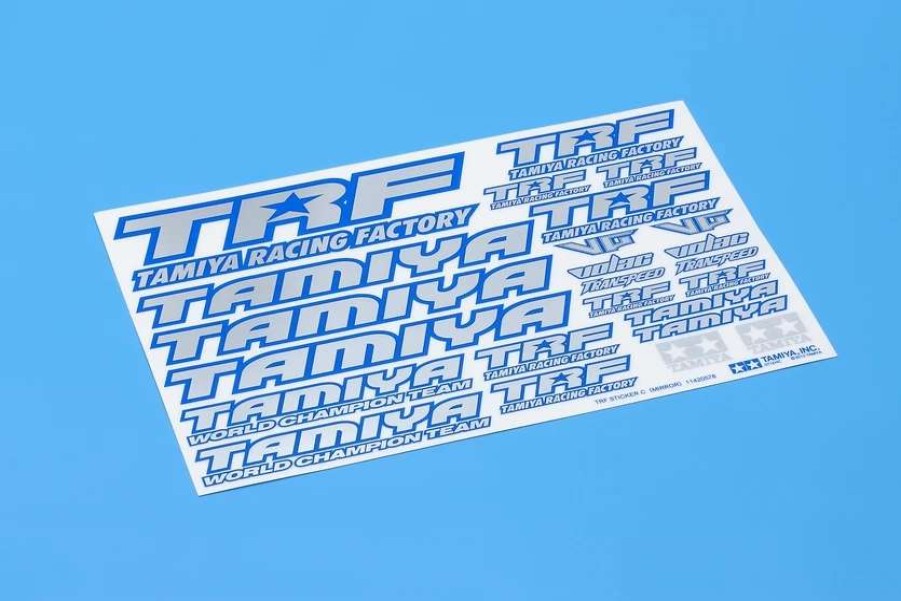 Decal Sticker Sets * | Rc Trf Sticker C Blue Border